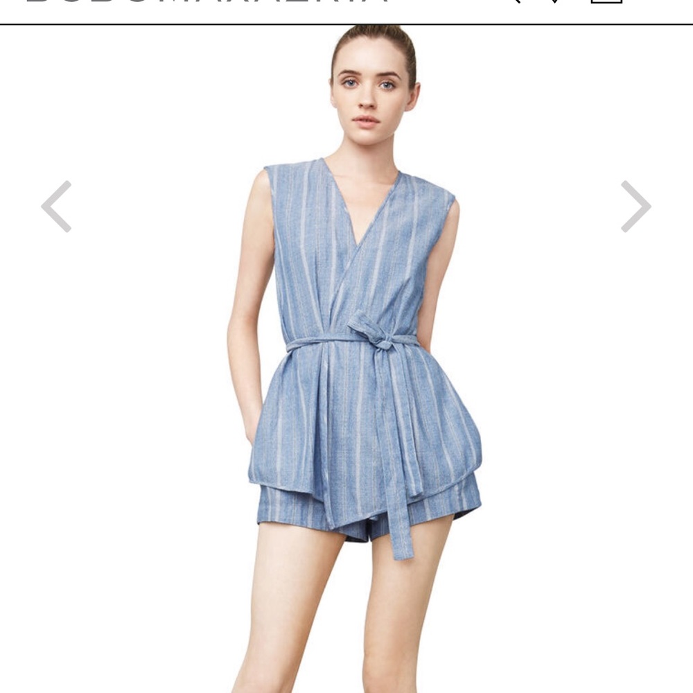 Stripped Romper NWT